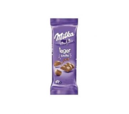 CHOCOLATE MILKA LEGER LECHE 110GR