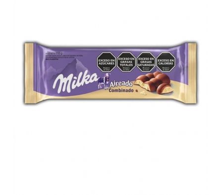 CHOCOLATE MILKA LEGER COMBINADO 110GR