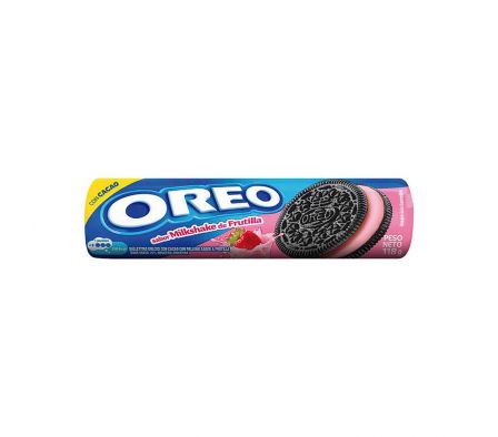 GALLETITA OREO MILK SHAKE FRUTILLA 118GRS