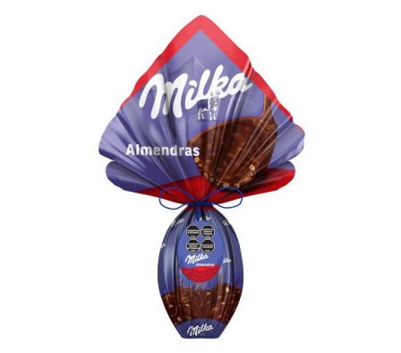 HUEVO DE PASCUA MILKA LECHE ALMENDRAS 200GR