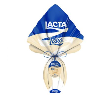 HUEVO DE PASCUA LACTA CHOCOLATE BLANCO 162GR