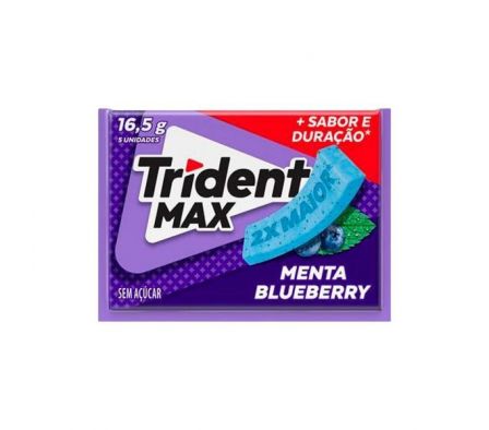 CHICLE TRIDENT MAX MENTABERRY 24X14X16,5GR