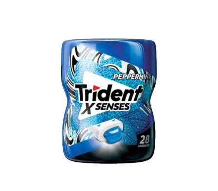 CHICLE TRIDENT POTE HORTELA 54G