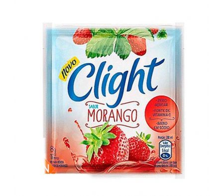 JUGO EN POLVO CLIGHT MORANGO 9GR