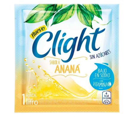 JUGO EN POLVO CLIGHT ANANA 9GR