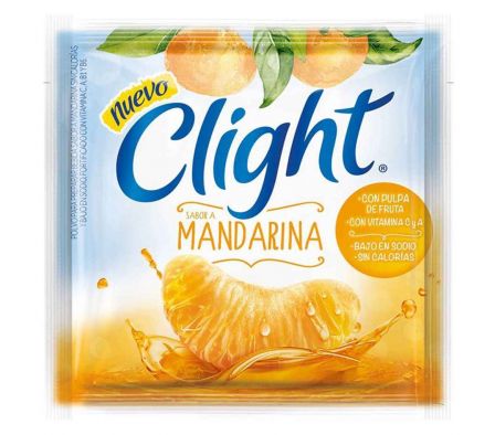 JUGO EN POLVO CLIGHT MANDARINA 8GR