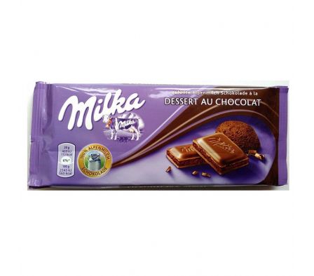 CHOCOLATE MILKA TABLETA DESSERT 100GR