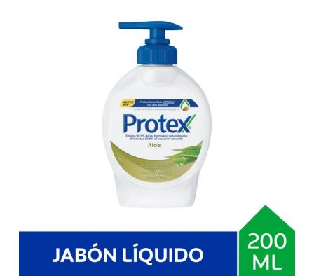 JABON LIQUIDO PROTEX P/MANO ALOE 250ML