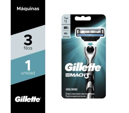 MAQUINA AFEI GILLETTE MACH 3 ORIGINAL