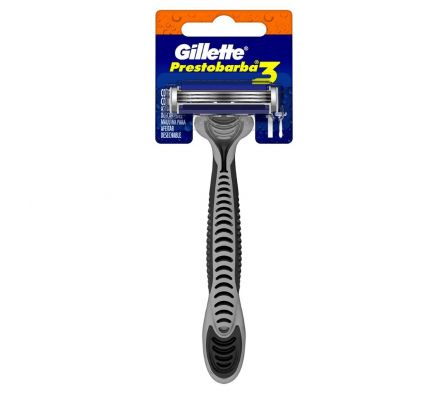 MAQUINA DE AFEITAR GILLETTE PRESTOBARBA 3HOJAS