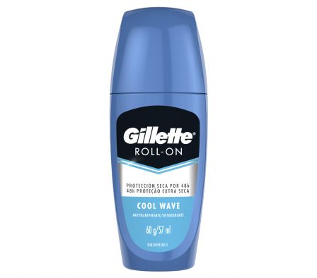 DESODORANTE GILLETTE ROLL ON COOL WAVE