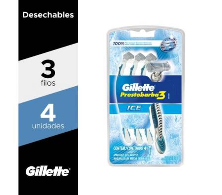 MAQUINA AFEI GILLETTE PRESTOBARBA 3 2UN