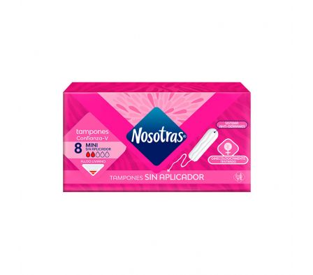 TAMPONES NOSOTRAS CONFIANZA V MINI 8UNI