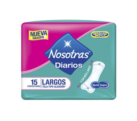 PROTECTOR DIARIO NOSOTRAS LARGOS 12X15