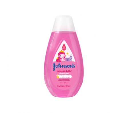 SHAMPOO JOHNSON BABY GOTAS DE BRILLO 200 ML