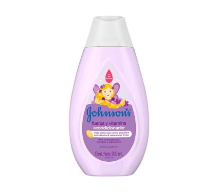 ACONDICIONADOR JOHNSON FUERZA Y VITAMINA 200ML