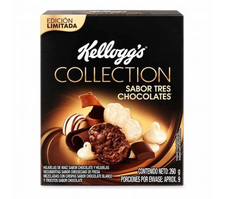 CEREALES KELLOGGS TRES CHOCOLATES 260GR