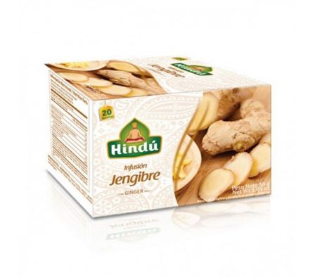TE HINDU CON JENGIBRE 20SAQUITOS 29GR