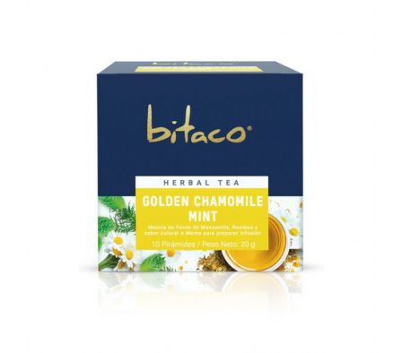 TE BITACO GOLDEN CHAMOMILE MINT 10 SAQ.