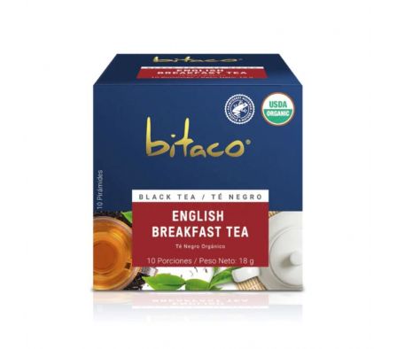 TE NEGRO BITACO ENGLISH BREAKFAST 10 SAQ.