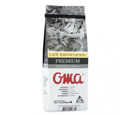 CAFE OMA PREMIUM MOLIDO  340GR