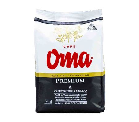 CAFE OMA PREMIUM MOLIDO  340GR