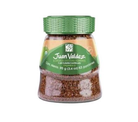 CAFE JUAN VALDEZ LIOFILIZADO ORGANICO 95G