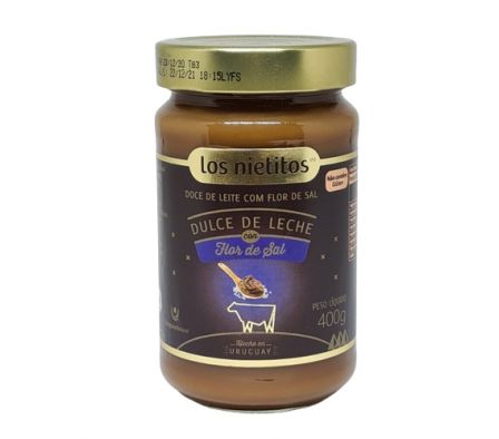 DULCE DE LECHE LOS NIETITOS FLOR DE SAL X 400 GR