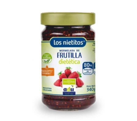 MERMELADA LOS NIETITOS FRUTILLA DIETETICA 340 GR.