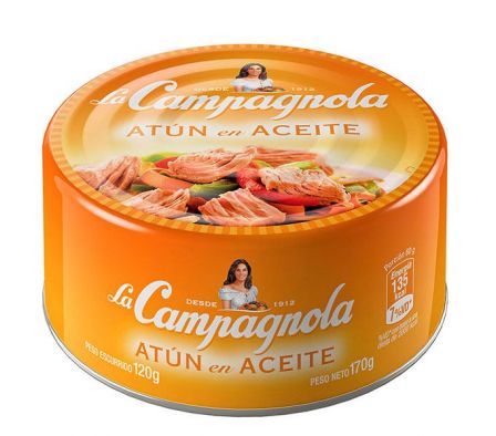 ATUN LA CAMPAGNOLA EN ACEITE 170GR