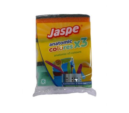 ESPONJA JASPE ANATOMIC COLORES