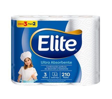 ROLLO DE COCINA ELITE MULTIUSO PAGUE 2 LLEVE 3