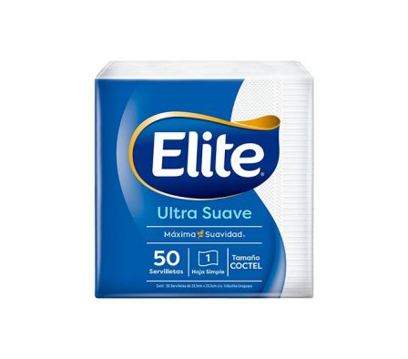 SERVILLETA ELITE DIS. COCTEL 50UN