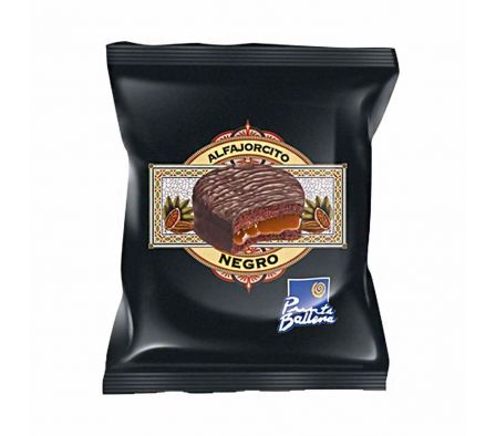 ALFAJORCITO PUNTA BALLENA NEGRO 25G