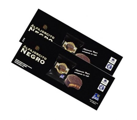 ALFAJORCITO PUNTA BALLENA NEGRO 25G X 12UN
