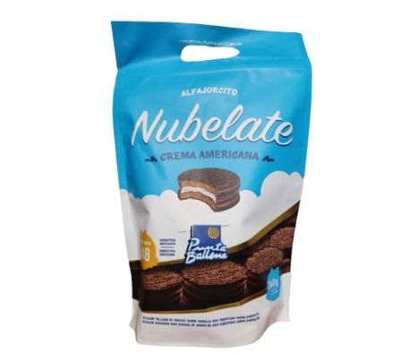 ALFAJORCITO PUNTA BALLENA DOYPACK NUBELATE 360GR