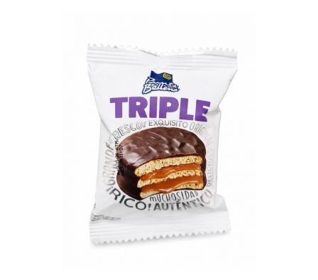 ALFAJOR PUNTA BALLENA TRIPLE CHOCOLATE 55G
