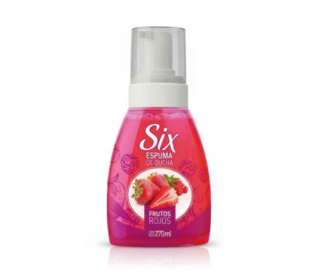 ESPUMA DE DUCHA SIX FRUTOS ROJOS 270ML