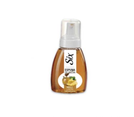 ESPUMA DE DUCHA SIX MIEL Y LIMON  270ML