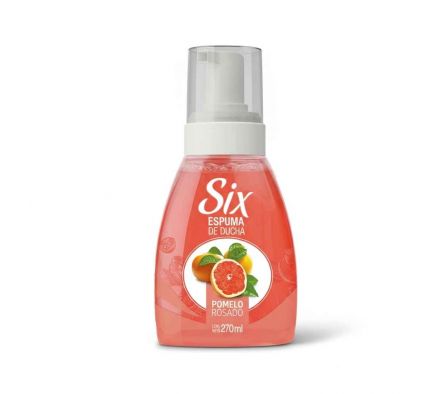 ESPUMA DE DUCHA SIX POMELO ROSADO 270ML