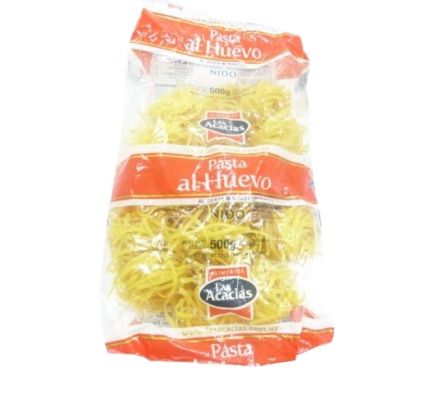 FIDEO LA ACACIAS AL HUEVO NIDO 500GR