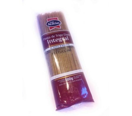 FIDEO LAS ACACIAS INTEGRAL FETTUCCINI 500GR