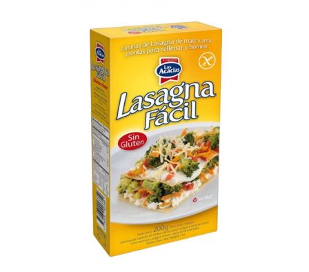 LASAGNA LAS ACACIAS SIN GLUTEN 200G