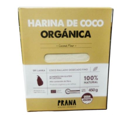 HARINA DE COCO PRANA ORGANICA 450GR
