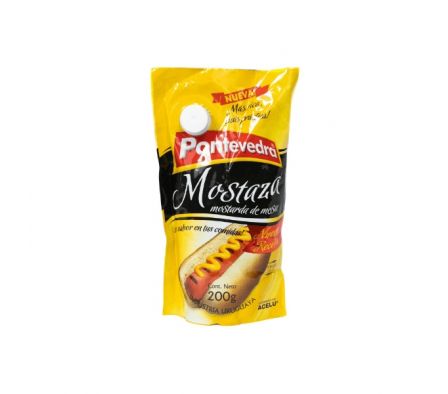 MOSTAZA PONTEVEEDRA TAPON 200GR