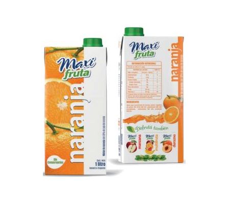 JUGO MAXI FRUTAS NARANJA 1L
