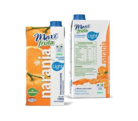 JUGO MAXI FRUTAS NARANJA LIGHT 1L