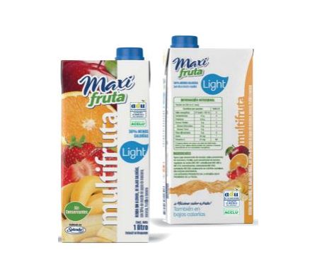 JUGO MAXI FRUTAS MULTIFRUTA LIGHT 1L
