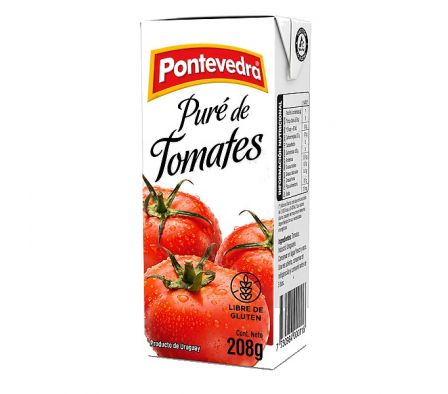 PURE DE TOMATE PONTEVEDRA 208GR 