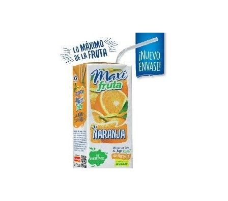 JUGOS MAXI FRUTAS DE NARANJA 200ML